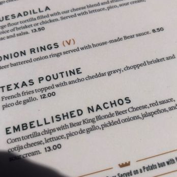 Bear King Brewing Co. - Texas Poutine - Breweries Near Me - Marble Falls, Texas Bear King Brewing Co. - Texas Poutine - Breweries Near Me - Marble Falls, Texas