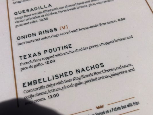 Menu photo 3 Bear King Brewing Co. Marble Falls, TX Menu photo 3 Bear King Brewing Co. Marble Falls, TX