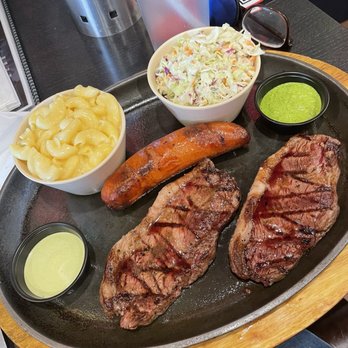 Picanha Steak Restaurant - Picanha plate with mac and cheese and coleslaw - Steakhouses Near Me - Las Vegas, Nevada Picanha Steak Restaurant - Picanha plate with mac and cheese and coleslaw - Steakhouses Near Me - Las Vegas, Nevada