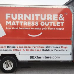 BeX Furniture Outlet - BeX Furniture & Mattress Outlet Delivery Truck