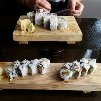 Rock Wrap & Roll - That's two California rolls and an Alaskan roll - Thai Near Me - Chicago, Illinois
