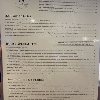 Nick's On State - Menu - New American Near Me - Carlsbad, California