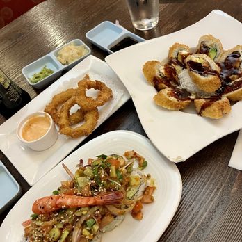 Hana Sushi - Calamari Tempura, Shrimp Ceviche Roll, Las Vegas Roll - Sushi Bars Near Me - Menifee, California Hana Sushi - Calamari Tempura, Shrimp Ceviche Roll, Las Vegas Roll - Sushi Bars Near Me - Menifee, California
