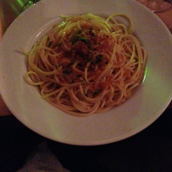 DOC Wine Bar - D.O.C. wine bar bottarga spaghetti (spaghetti with olive oil and grated cured fish roe) - Sardinian Near Me - Brooklyn, New York