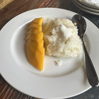 ThaiTanic Streetfood - Sticky Rice with Mango - Thai Near Me - Sausalito, California ThaiTanic Streetfood - Sticky Rice with Mango - Thai Near Me - Sausalito, California