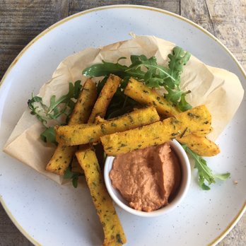 Veganic - Appetizer: Fries + tomato sauce - Vegan Near Me - Kraków, Massachusetts Veganic - Appetizer: Fries + tomato sauce - Vegan Near Me - Kraków, Massachusetts
