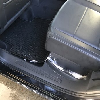 Cleanway Car Wash - Suds over the back seat, floor, well, and behind driver's seat when worker left back door open. - Car Wash Near Me - Randolph, New Jersey