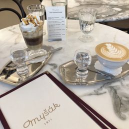 Algerian coffee and cappuccino Algerian coffee and cappuccino