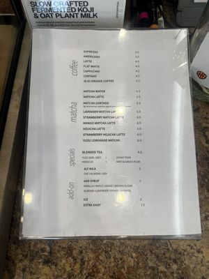 Menu photo 1 Kustom New York, NY