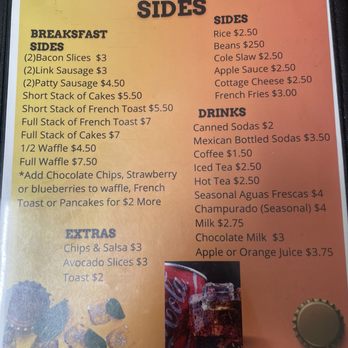 Sofis Restaurant - Menu - Mexican Near Me - Surprise, Arizona