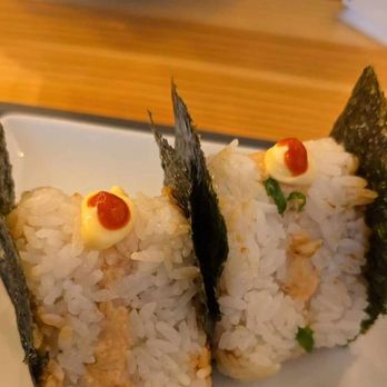 Umai Cafe - Baked salmon onigiri - Sushi Bars Near Me - Troy, Michigan