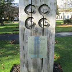 Kirkcaldy War Memorial Gardens - Photo. November 2014.