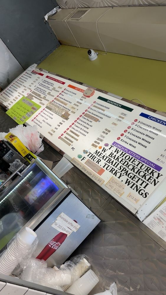 Avondale Coffee Shop Logo