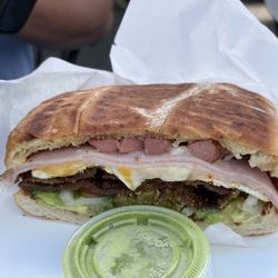 Taqueria Lonchera Brother Express - Enormous cubanita! Full of all the best stuff. They didn't skimp on avocado either! Yum!