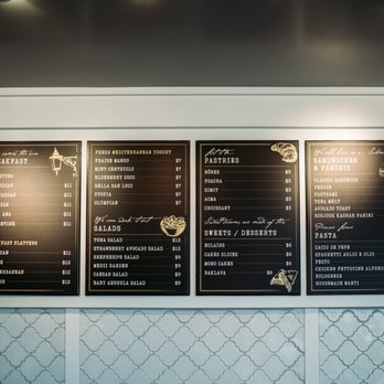 Utopia Caffe - 1/2 the menu. - Breakfast & Brunch Near Me - Tustin, California