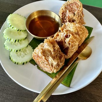 Golden Spoon - crab rolls - Thai Near Me - Manteca, California