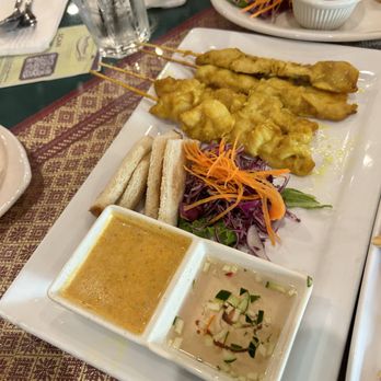 Thai Thani - Chicken Satay - Thai Near Me - Orlando, Florida Thai Thani - Chicken Satay - Thai Near Me - Orlando, Florida