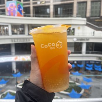 CoCo Fresh Tea & Juice - Iced Mango Green Tea with Sago - Bubble Tea Near Me - Los Angeles, California CoCo Fresh Tea & Juice - Iced Mango Green Tea with Sago - Bubble Tea Near Me - Los Angeles, California