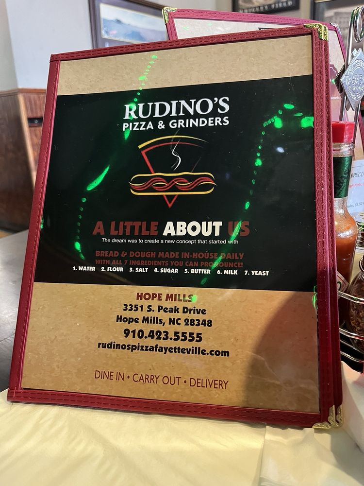 RUDINO’S PIZZA & GRINDERS Updated October 2024 58 Photos & 98