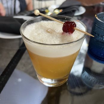 Martha's Leelanau Table - Amaretto sour - New American Near Me - Suttons Bay, Michigan