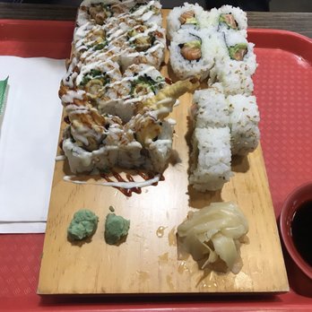 H Mart - Chicago - Shrimp tempura, avocado and salmon roll. Fresh wasabi and fresh ginger! - International Grocery Near Me - Chicago, Illinois H Mart - Chicago - Shrimp tempura, avocado and salmon roll. Fresh wasabi and fresh ginger! - International Grocery Near Me - Chicago, Illinois
