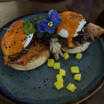 8th Haus Cafe - Bulgogi Benedict - Breakfast & Brunch Near Me - Anaheim, California
