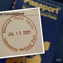 Fort Yellowstone - Horace M Albright Visitor Center - 07.13.21 National Park Passport stamp