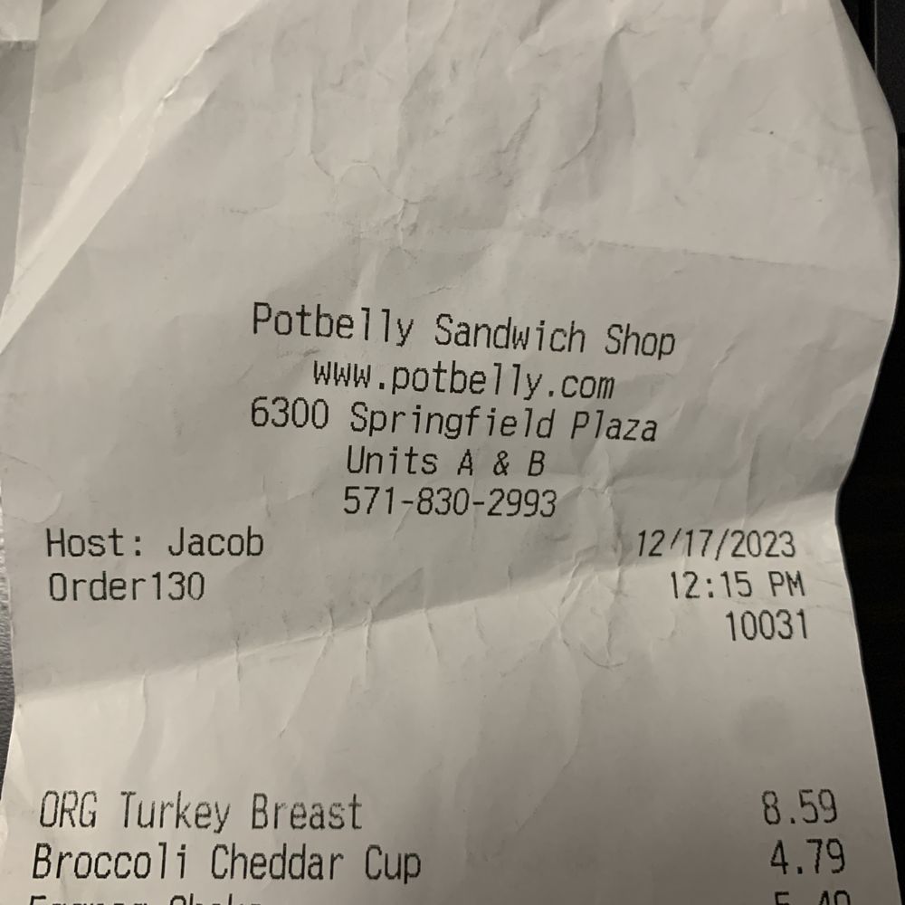 Receipt