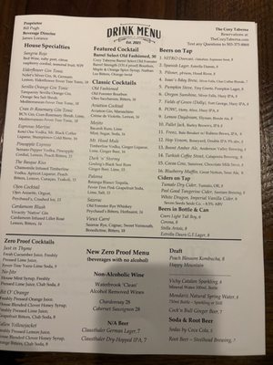 Menu photo 2 The Cozy Taberna Salem, OR Menu photo 2 The Cozy Taberna Salem, OR