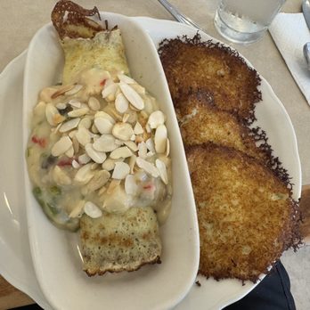 The Original Pancake House - Chicken crepes with Potato Pancakes - Juice Bars & Smoothies Near Me - Vista, California