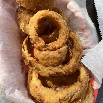Lobstah On A Roll - Onion Rings were solid - Seafood Near Me - Boston, Massachusetts Lobstah On A Roll - Onion Rings were solid - Seafood Near Me - Boston, Massachusetts
