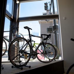 Reser Bicycle Outfitters - Reser Bicycle Outfitters urban location is central and easy to find at the corner of 7th and Monmouth (US 27) Photo:Rick Lohre