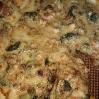 Pizza By Rocco - Chicken Broccoli Alfredo Pizza - Pizza Near Me - Natick, Massachusetts
