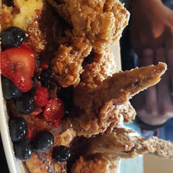 Lucille's - French toast with wings. Hit the spot! - New American Near Me - Houston, Texas Lucille's - French toast with wings. Hit the spot! - New American Near Me - Houston, Texas
