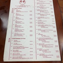 BBQ king - Menu Aug 2025