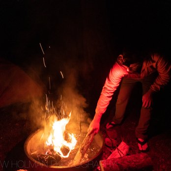 Avalanche Creek Campground - campfire - Campgrounds Near Me - MT, Montana