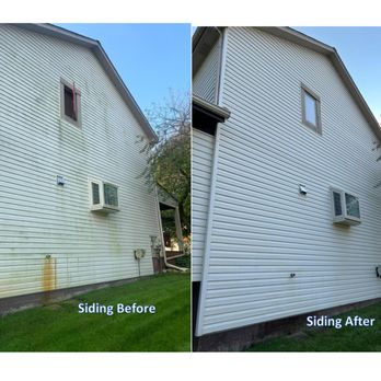 Shepherds Power Washing - Siding Before and After Cleaning - Pressure Washers Near Me Shepherds Power Washing - Siding Before and After Cleaning - Pressure Washers Near Me