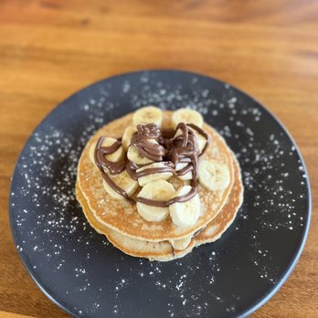 La Chicatana - Pancakes with bananas and Nutella - Mexican Near Me - Crucecita, OAX