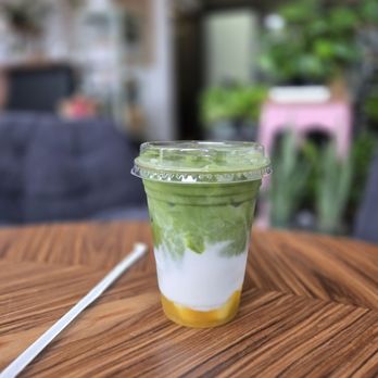 Vagabond Coffee - Matcha Mango Latte with Coconut milk! Omg so good. $7.76 - Coffee & Tea Near Me - Centralia, Washington Vagabond Coffee - Matcha Mango Latte with Coconut milk! Omg so good. $7.76 - Coffee & Tea Near Me - Centralia, Washington