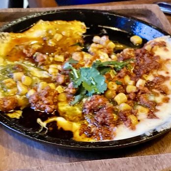 Tlahcos - Queso Fundito (we'd already dug in) - Mexican Near Me - Plainfield, Indiana