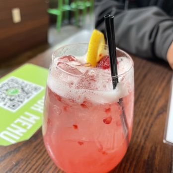 Wahlburgers - Raspberry lemonade - Burgers Near Me - Cleveland, Ohio Wahlburgers - Raspberry lemonade - Burgers Near Me - Cleveland, Ohio