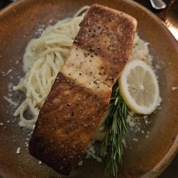 Osteria Povera - Salmon linguine - Italian Near Me - Port Moody, British Columbia