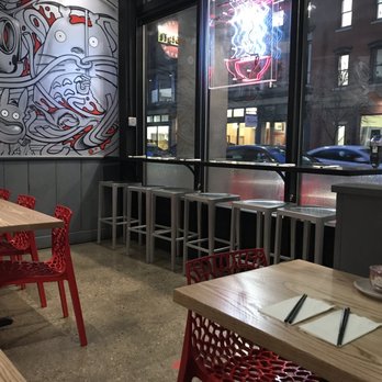 Tori Tomo - Seating area facing the front - Ramen Near Me - Providence, Rhode Island Tori Tomo - Seating area facing the front - Ramen Near Me - Providence, Rhode Island