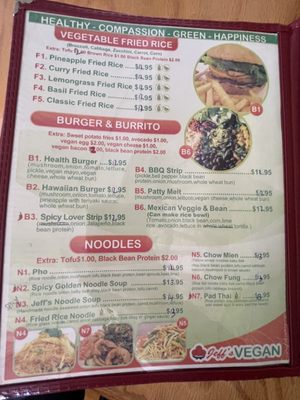Menu photo 5 Jeff's Vegan Frisco, TX Menu photo 5 Jeff's Vegan Frisco, TX