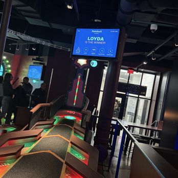 Puttshack - Philadelphia - One of the putting stations - Mini Golf Near Me - Philadelphia, Pennsylvania