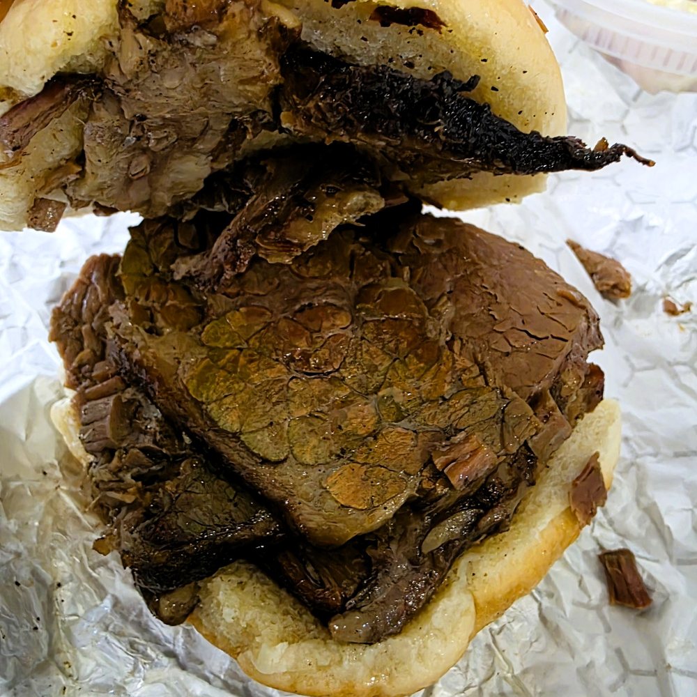 GMAN BBQ - Inside the brisket sandwich - Barbeque Near Me GMAN BBQ - Inside the brisket sandwich - Barbeque Near Me