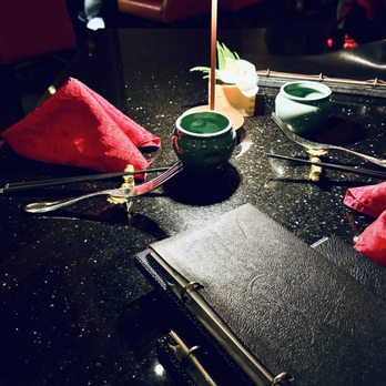 Grace's Mandarin - Menu and table settings - Asian Fusion Near Me - Oxon Hill, Maryland