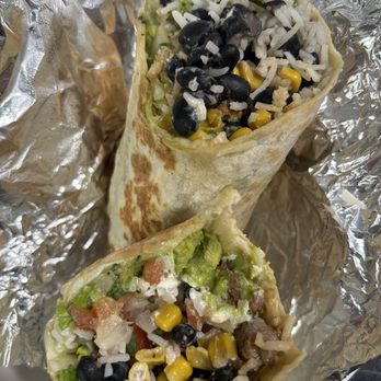 El Gallo Taqueria - This burrito comes with an "extra portion" (we paid for) of meat  .... Where is the meat?! - Mexican Near Me - Weston, Florida