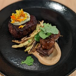 The Elm - The Duo: Filet (left) and Short-rib (right)