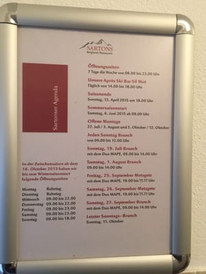 Menu photo 1 Berghotel Sartons Valbella, GR